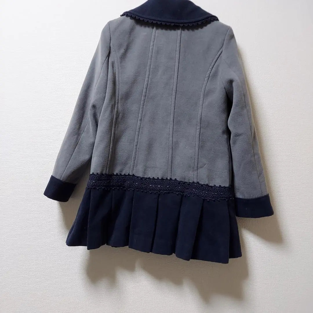 [Axis Femme] Coat with fur and lace sailor size M