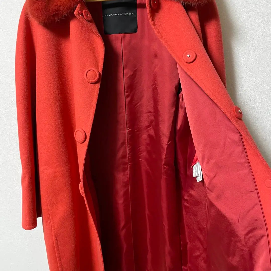 Rare Elmanno Shaelvino Virgin Wool Coat