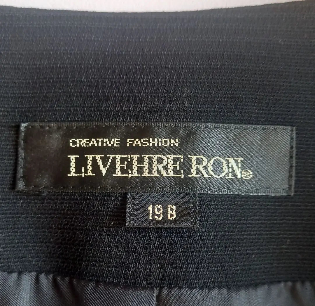 ◆Large size◆ LIVEHRE RON Formal No-collar Formal Wear Made in Japan