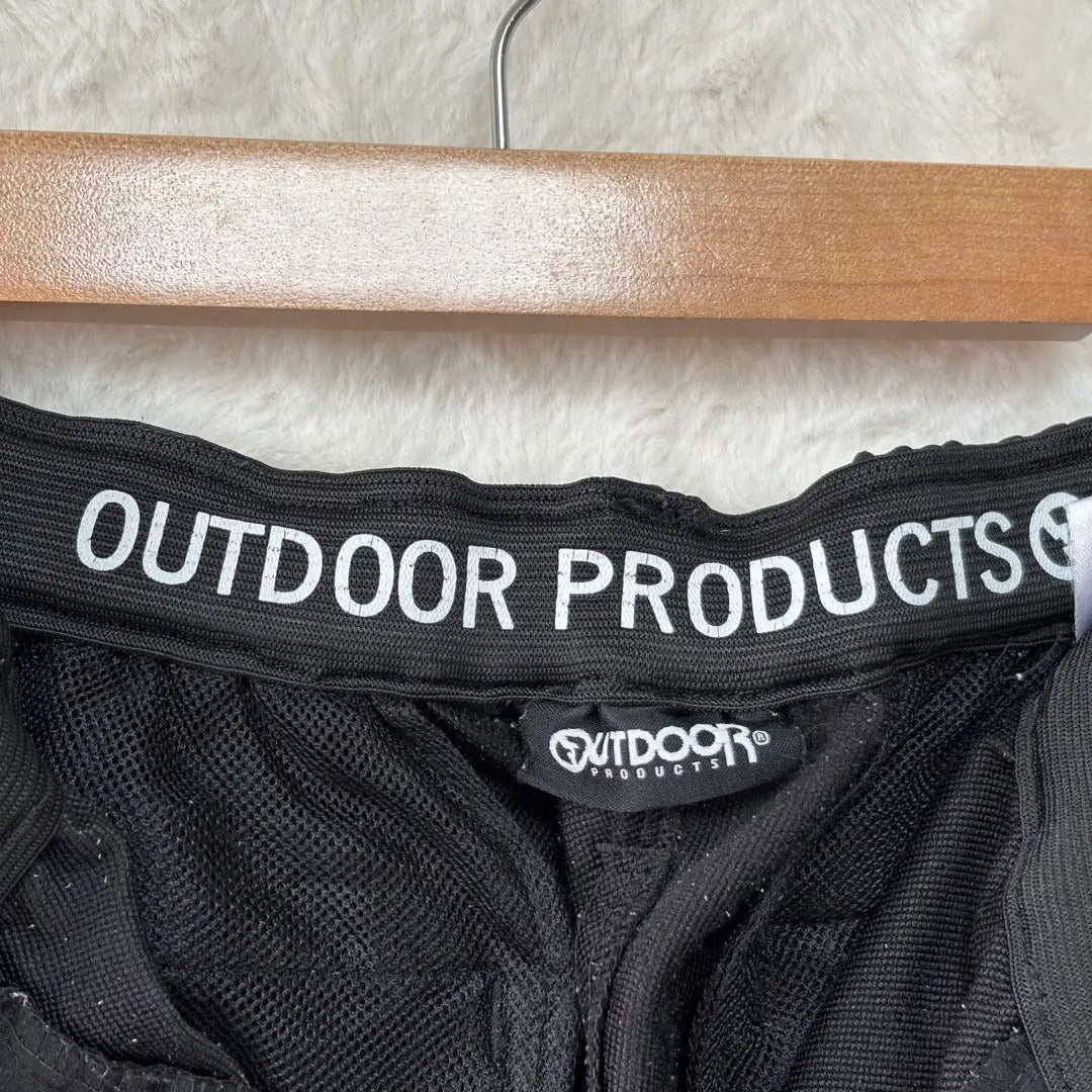 Pantalones cargo Outdoor Products con cinturón Negro M Casual para hombre