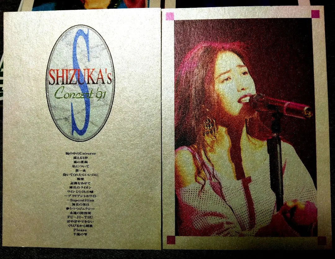 ✨Shizuka's Concert '91✴Kudo Shizuka✨PCVP-50625 VHS Video 90 Minutes