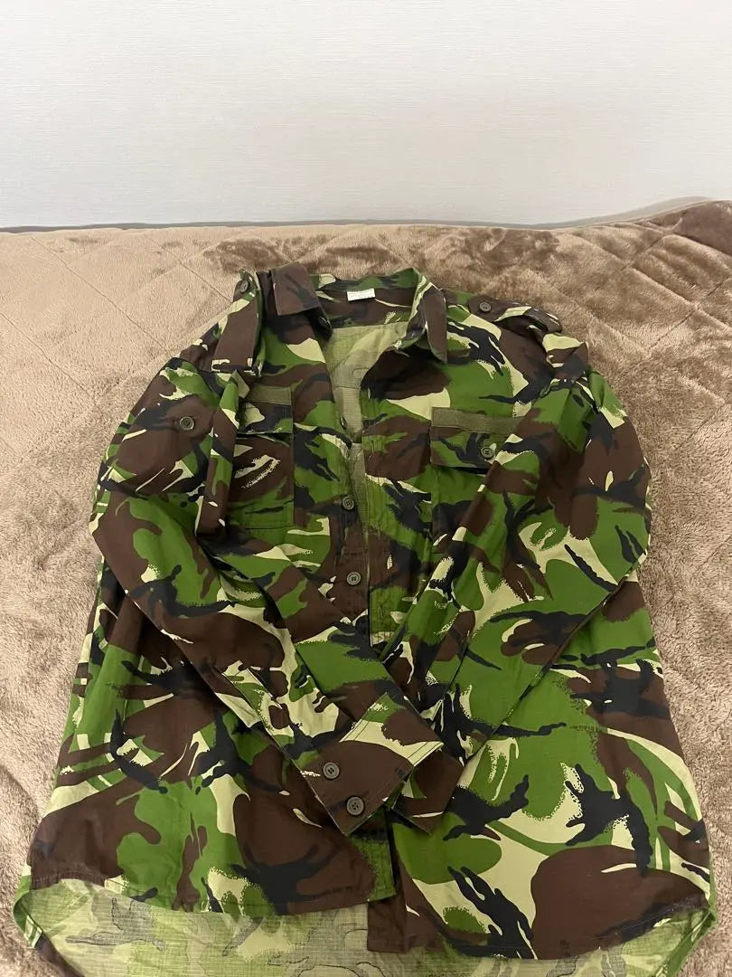 [★Final price reduction★New and unused] Camouflage long sleeve military shirt