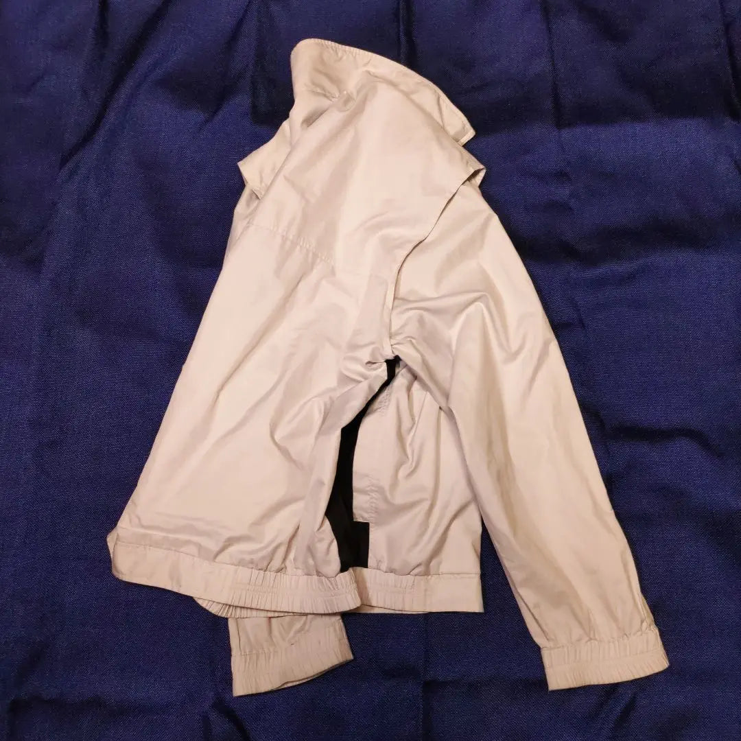 Renoma Windbreaker, white light gray, sleeves open and closure