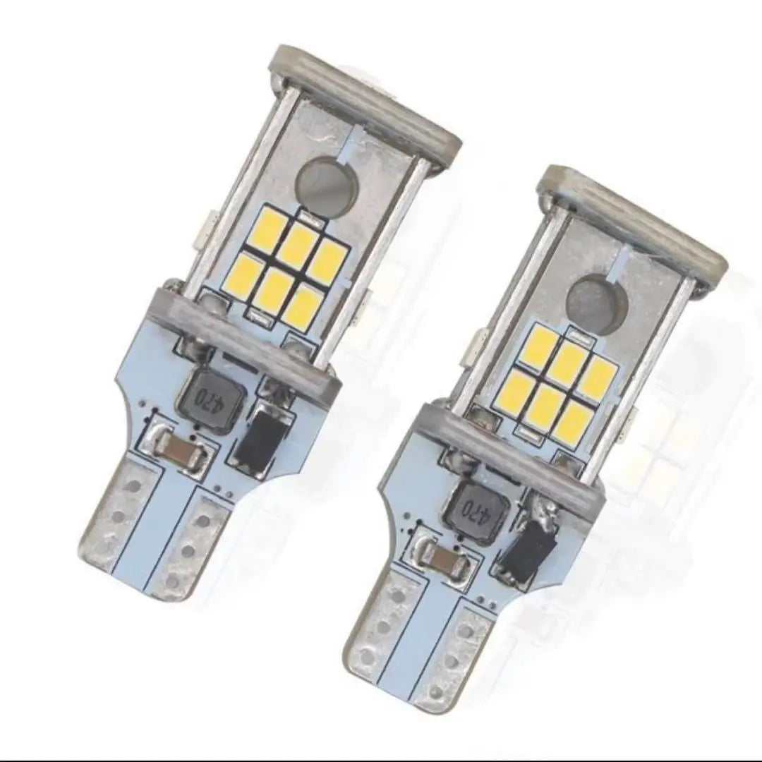 2 bombillas LED Canbus T10 3030 12SMD para luz de lectura interior