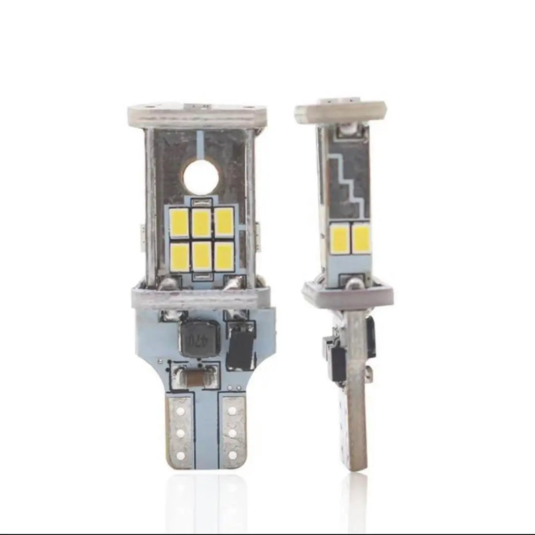 2 bombillas LED Canbus T10 3030 12SMD para luz de lectura interior