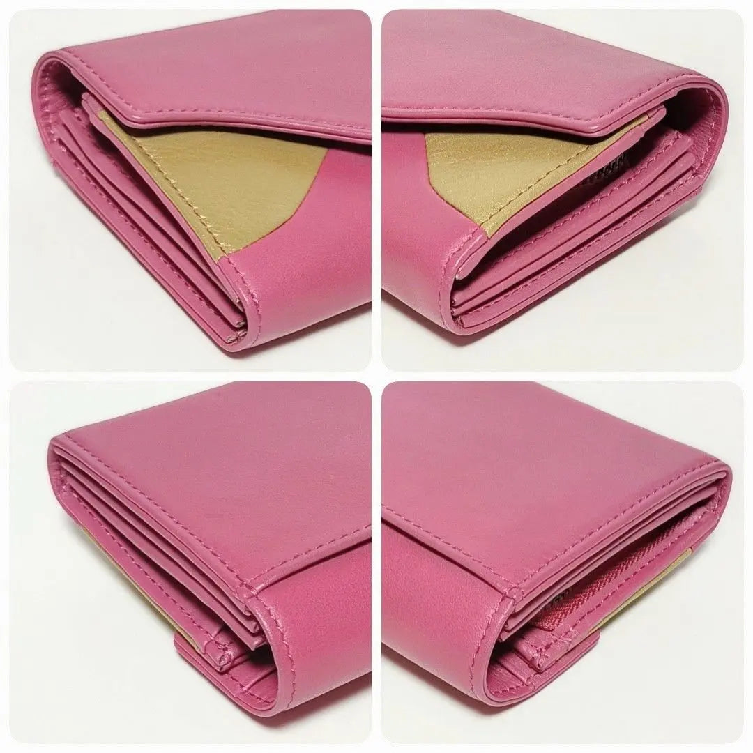 ┈Sybilla┈ Long wallet/Pink/Cowhide