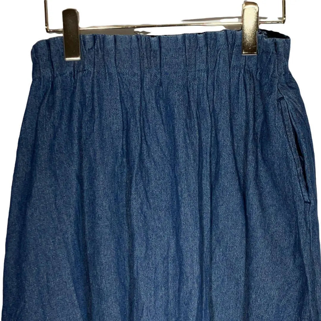 Women's Denim Skirt [M] Cotton Faded