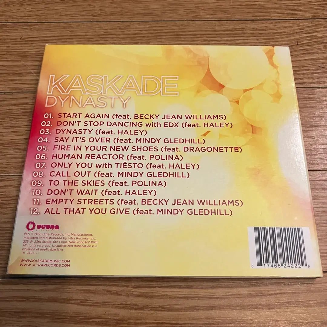 {CD} KASKADE Cascade 8 obras venta al por mayor música occidental