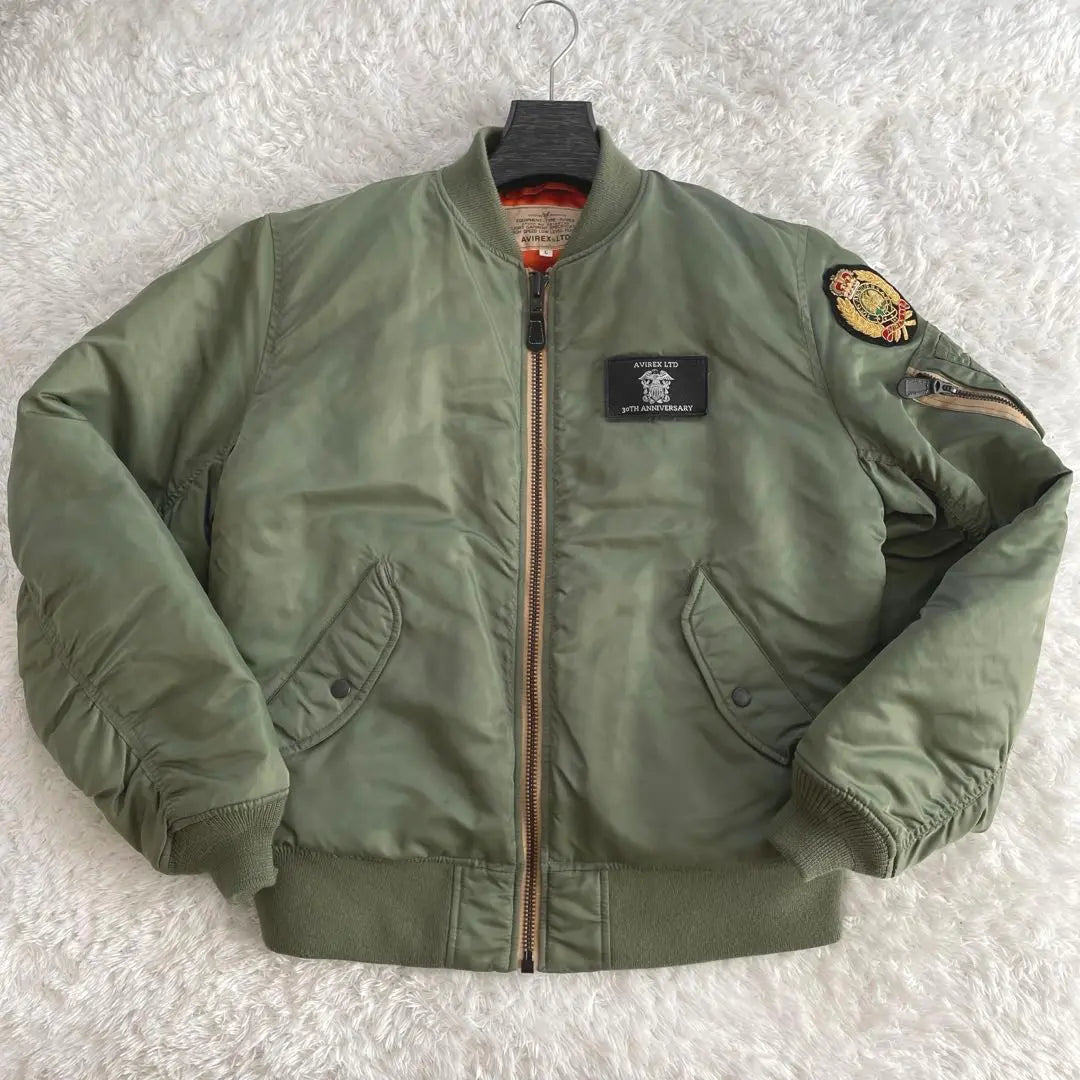 Chaqueta de aviador Avirex modelo 30 aniversario Olive