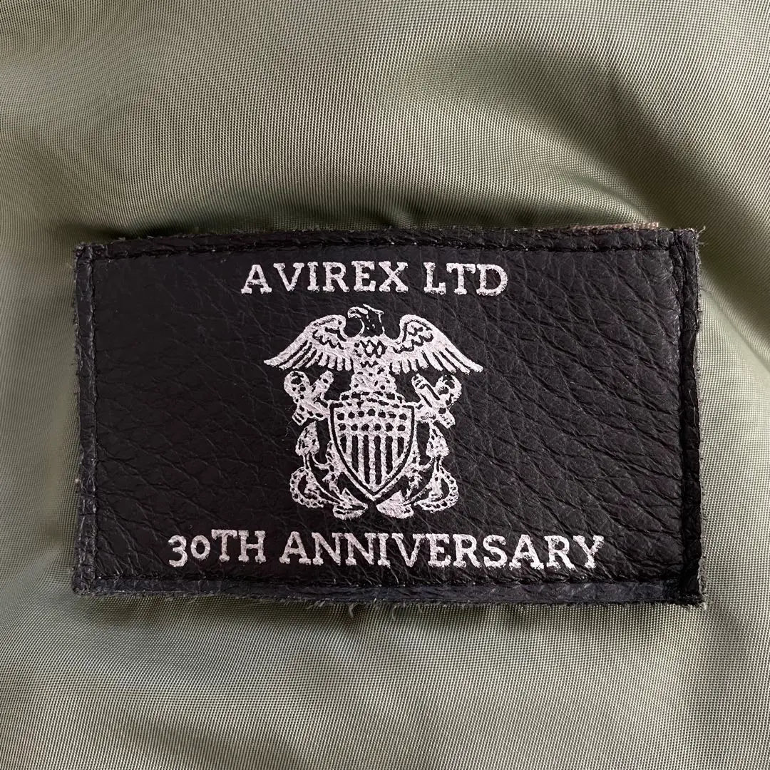 Avirex flight jacket 30th anniversary model Olive