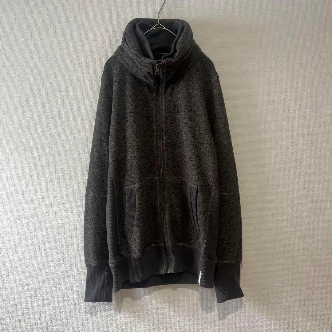 ⭐️ [X'TYLE X style] Back brushed hoodie zip gray jumper