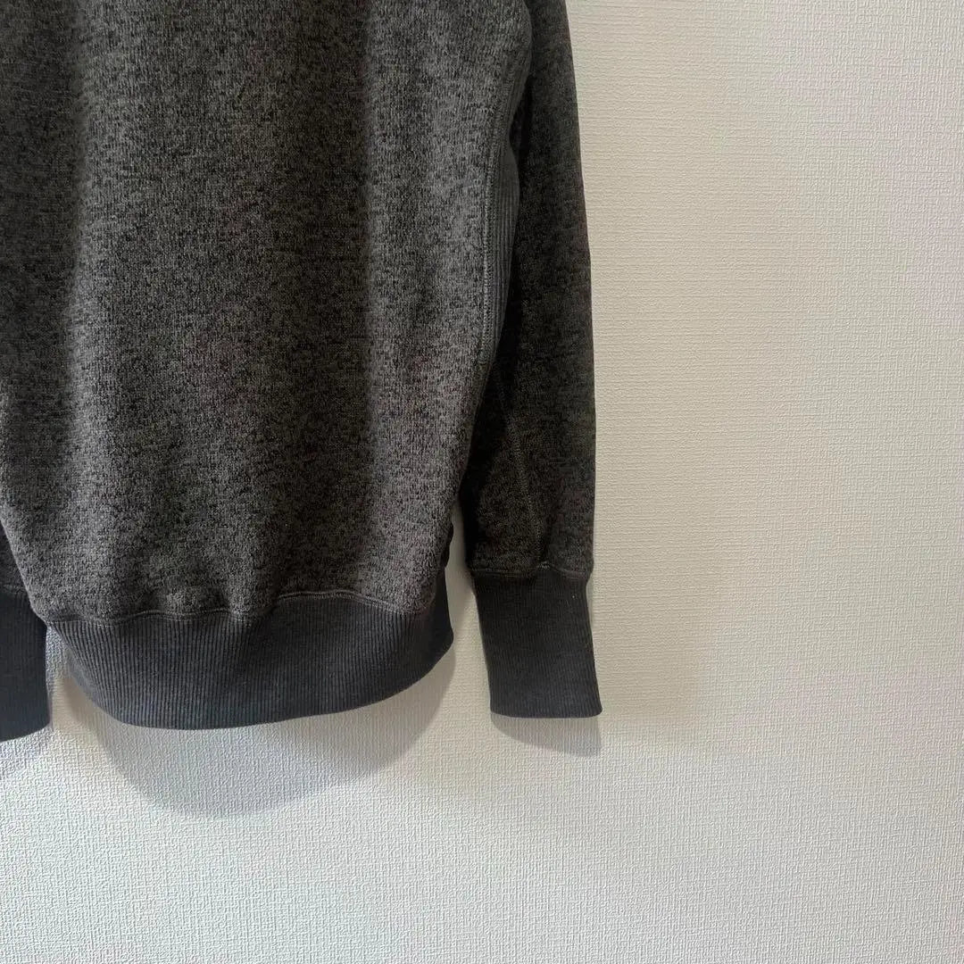 ⭐️ [X'TYLE X style] Sudadera gris con cremallera y capucha cepillada en la espalda