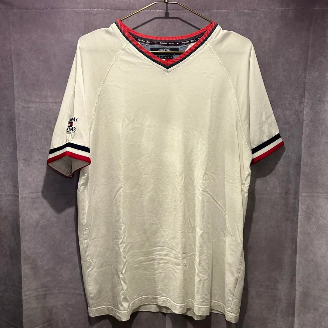 90S TOMMY JEANS Camiseta Tommy Jeans Ringer | Vaqueros tommy de los 90