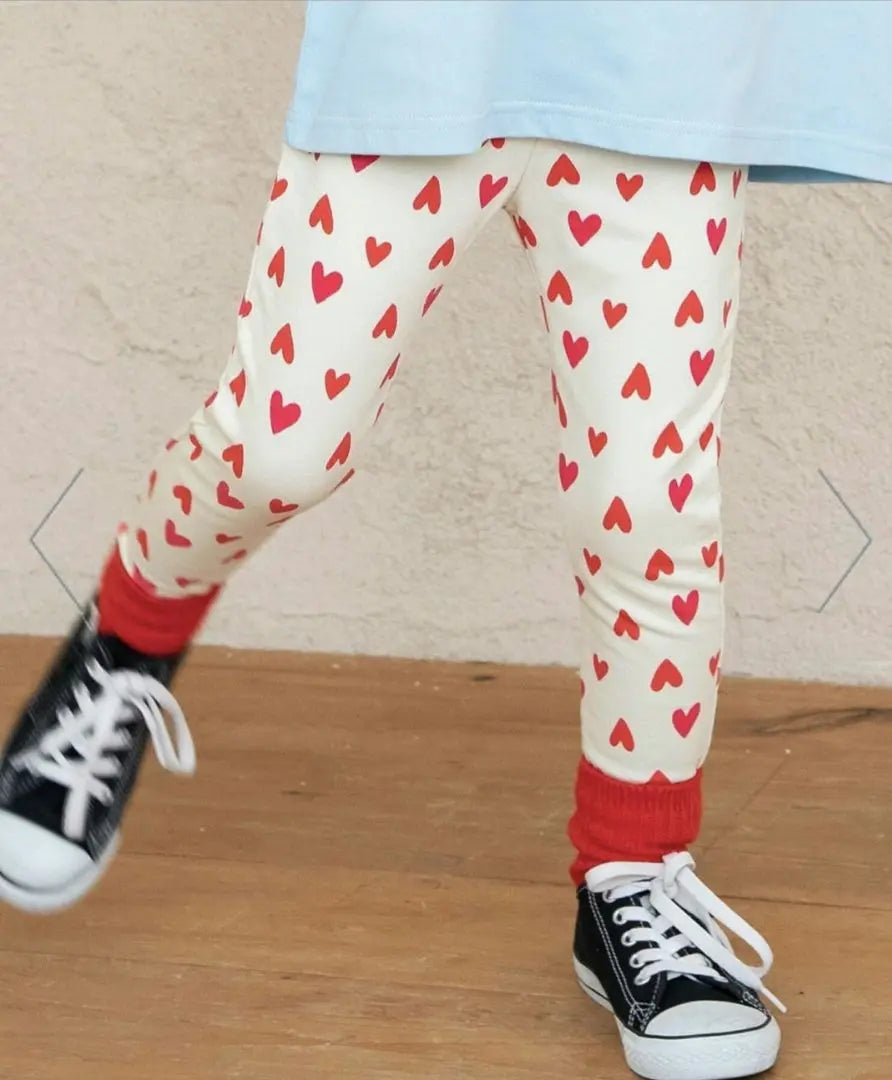 New [Breeze] Dice Pants Set Heart Pattern 100