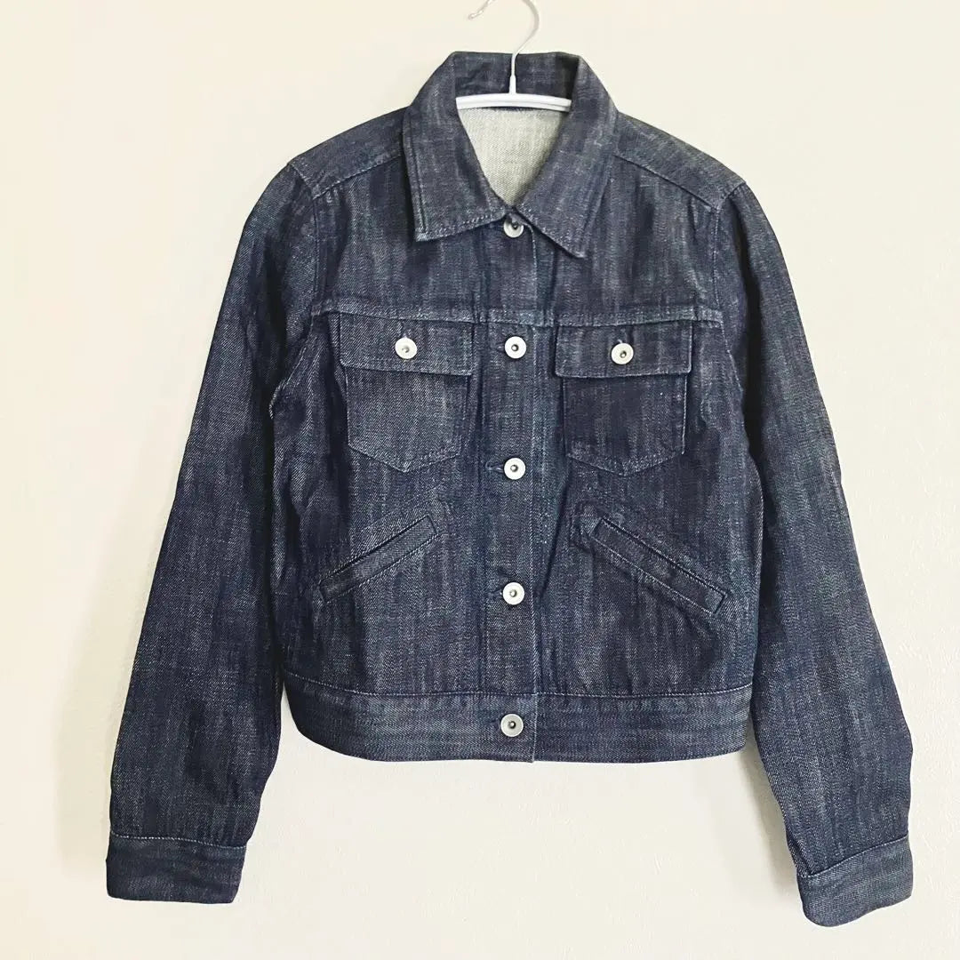 Beautiful condition ✨Grace Continental Denim Jacket 36 [S] Navy Made in Japan