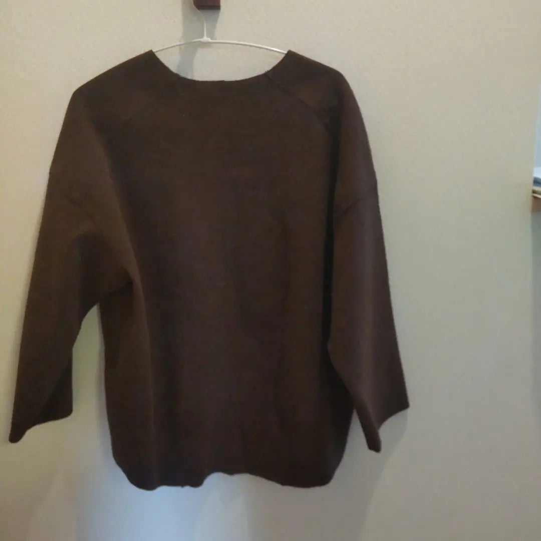 Chocolafine Robe Bueneck Pullover | ショコラフィネローブ ブイネックプルオーバー