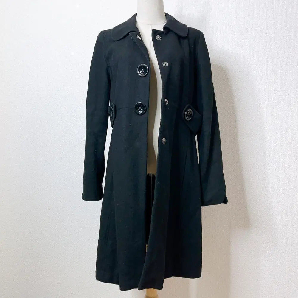 H&M Long Outerwear Women's Winter Wool Blend Trench Coat