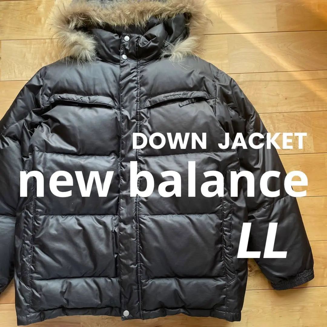 ★ NEW BALANCE Chaqueta de plumón New Balance LL Talla O XL Piel | ★ New BalanceニューバランスダウンジャケットLLサイズO XLファー