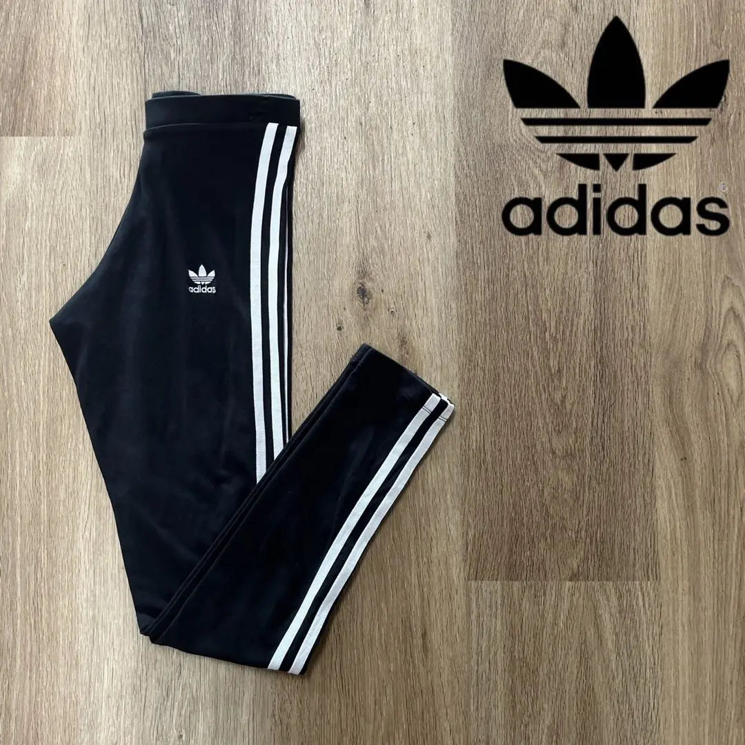 Adidas Line Pants Leggings Black Women's S