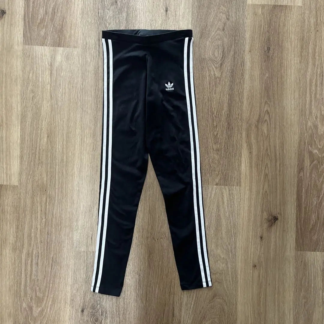 Adidas Line Pants Leggings Black Women's S