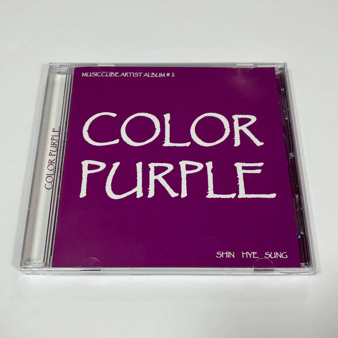 COLOR PURPLE Shinheson CD Purple Rain Los mitos no están a la venta | COLOR PURPLE シンヘソン CD Purple Rain 神話 非売品