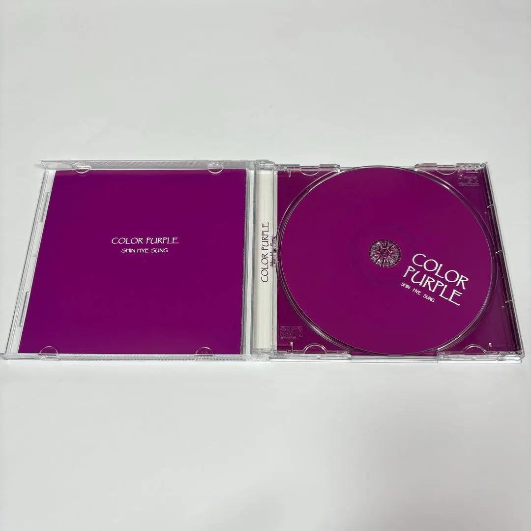 COLOR PURPLE Shinheson CD Purple Rain Los mitos no están a la venta | COLOR PURPLE シンヘソン CD Purple Rain 神話 非売品