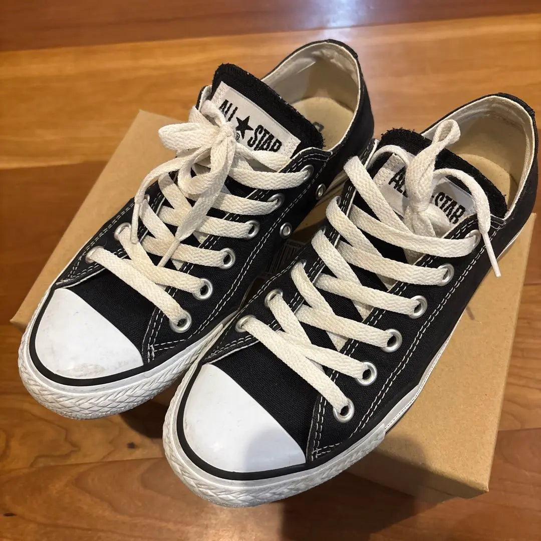 Converse All Star Black Sneakers 23.5