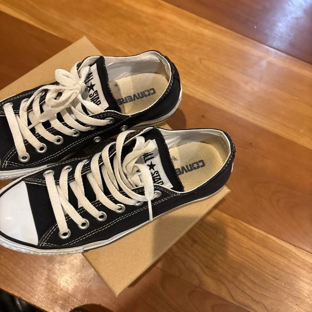 Converse All Star Black Sneakers 23.5