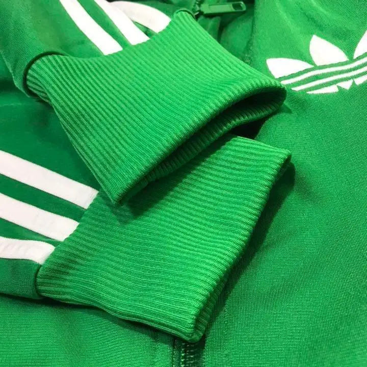 80s☆Adidas☆ Vintage☆Jacket☆Green☆S~M☆Jersey