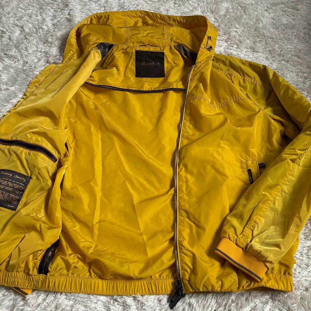 Superb condition ✨Moule ALBORI-AM Nylon Jacket 48 Yellow