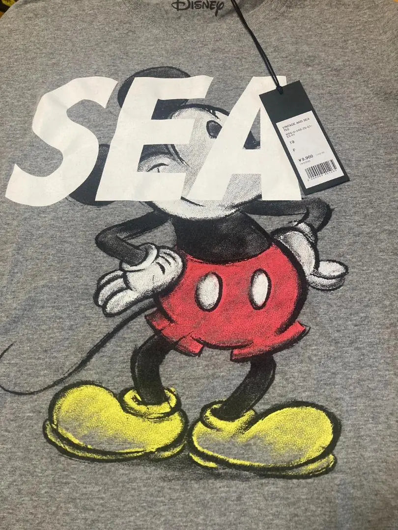 WIND AND SEA CYCLE TEE Windancy One-of-a-kind Mickey