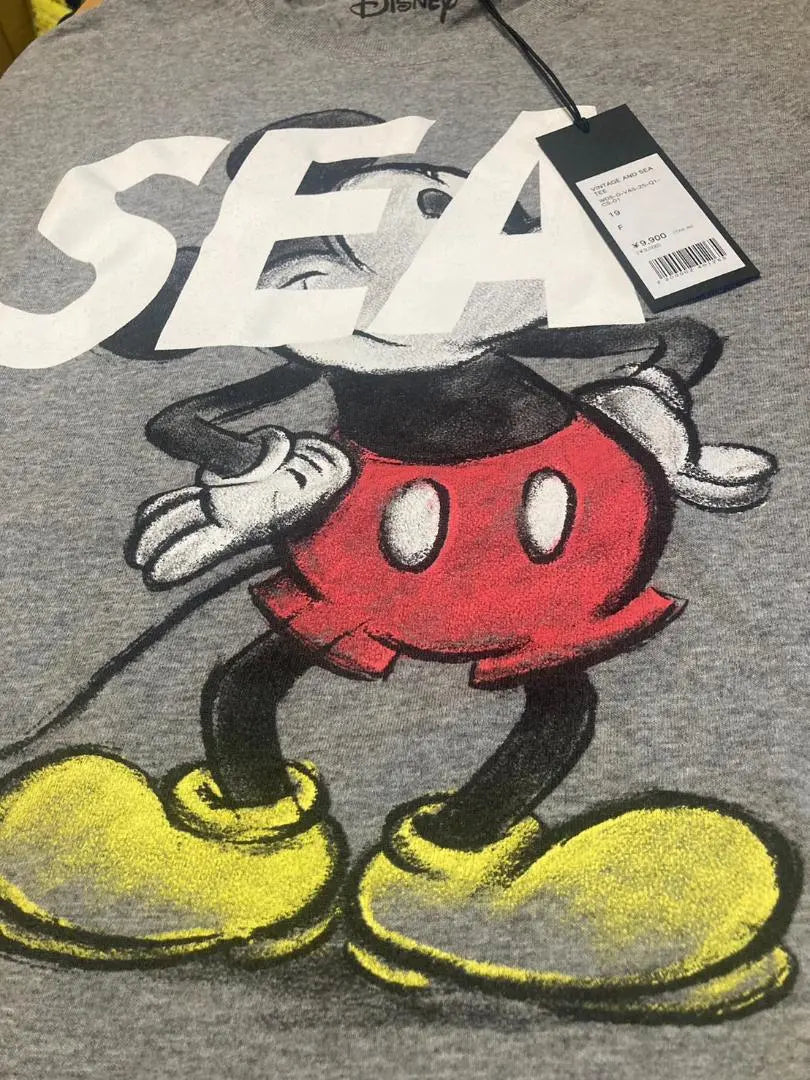 WIND AND SEA CYCLE TEE Windancy One-of-a-kind Mickey