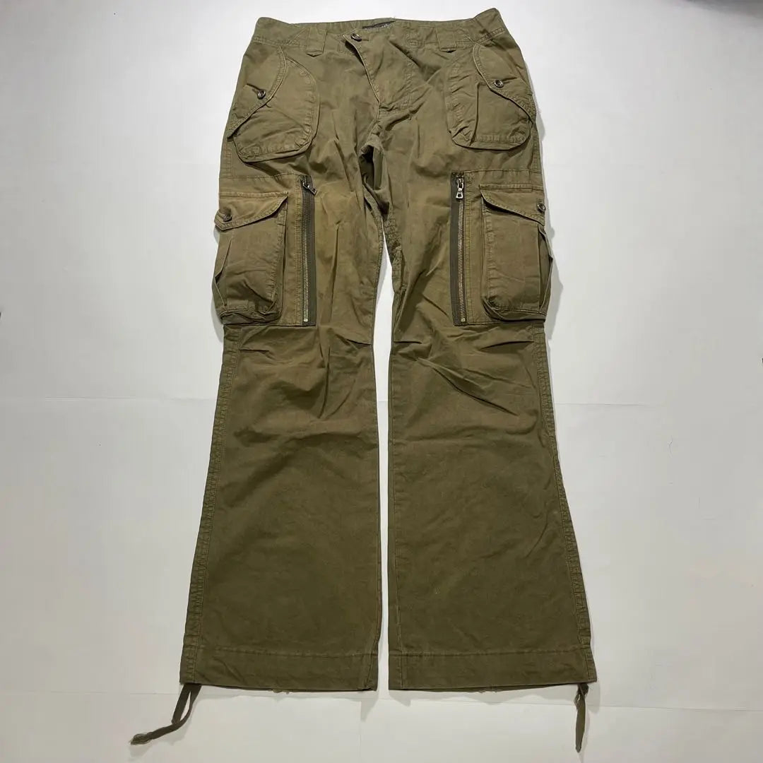 Beams bondage design cargo pants y2k