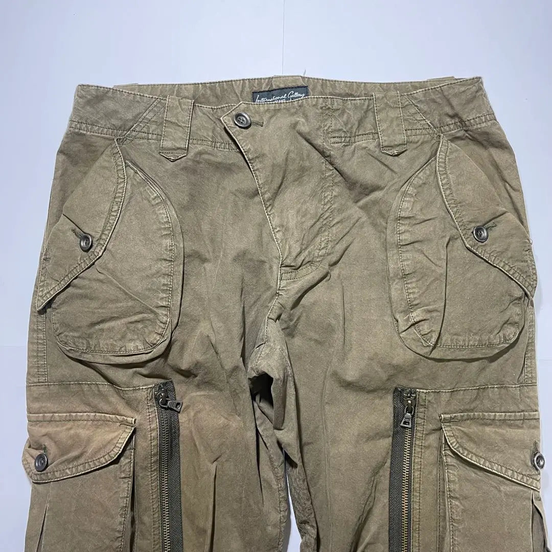 Beams bondage design cargo pants y2k