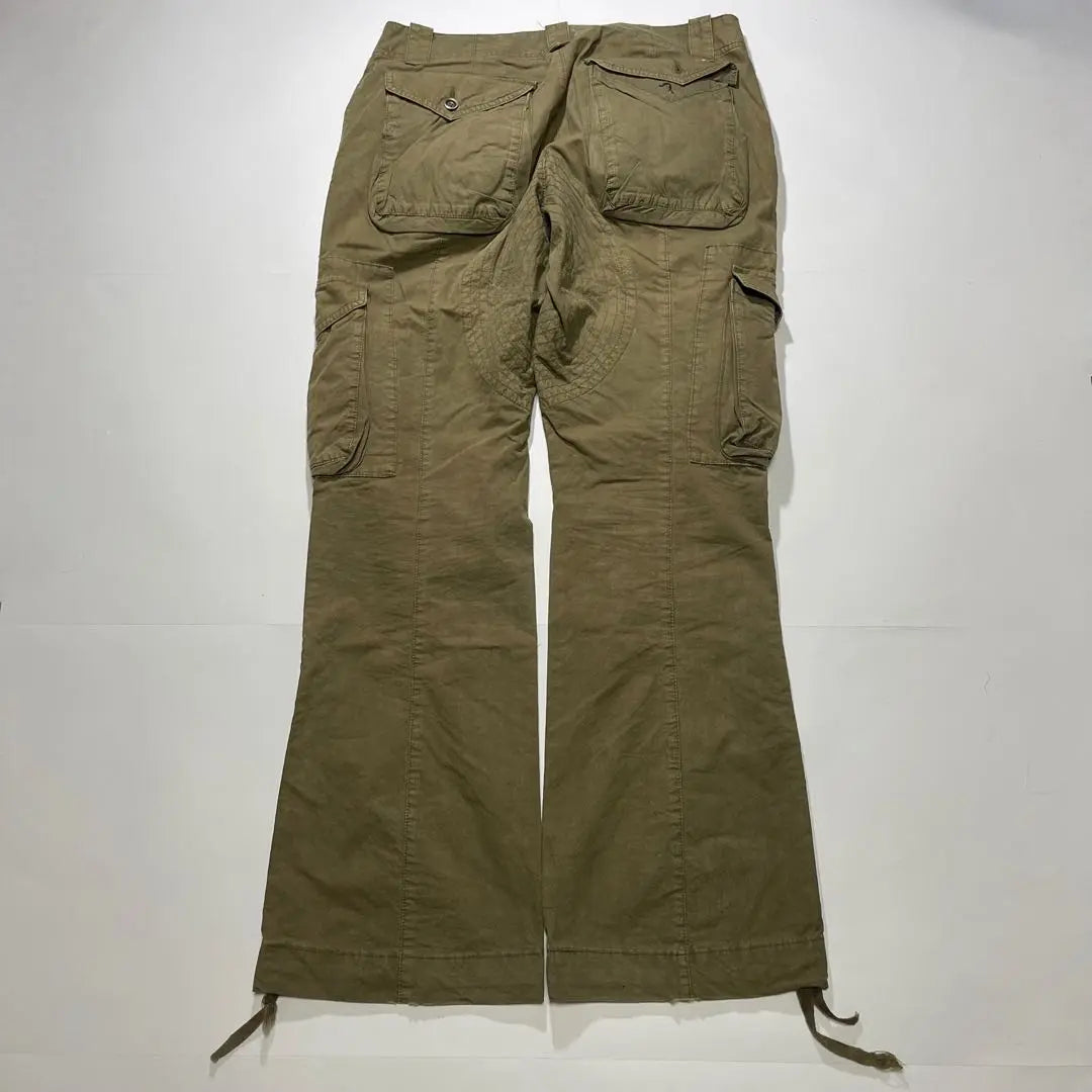 Beams bondage design cargo pants y2k