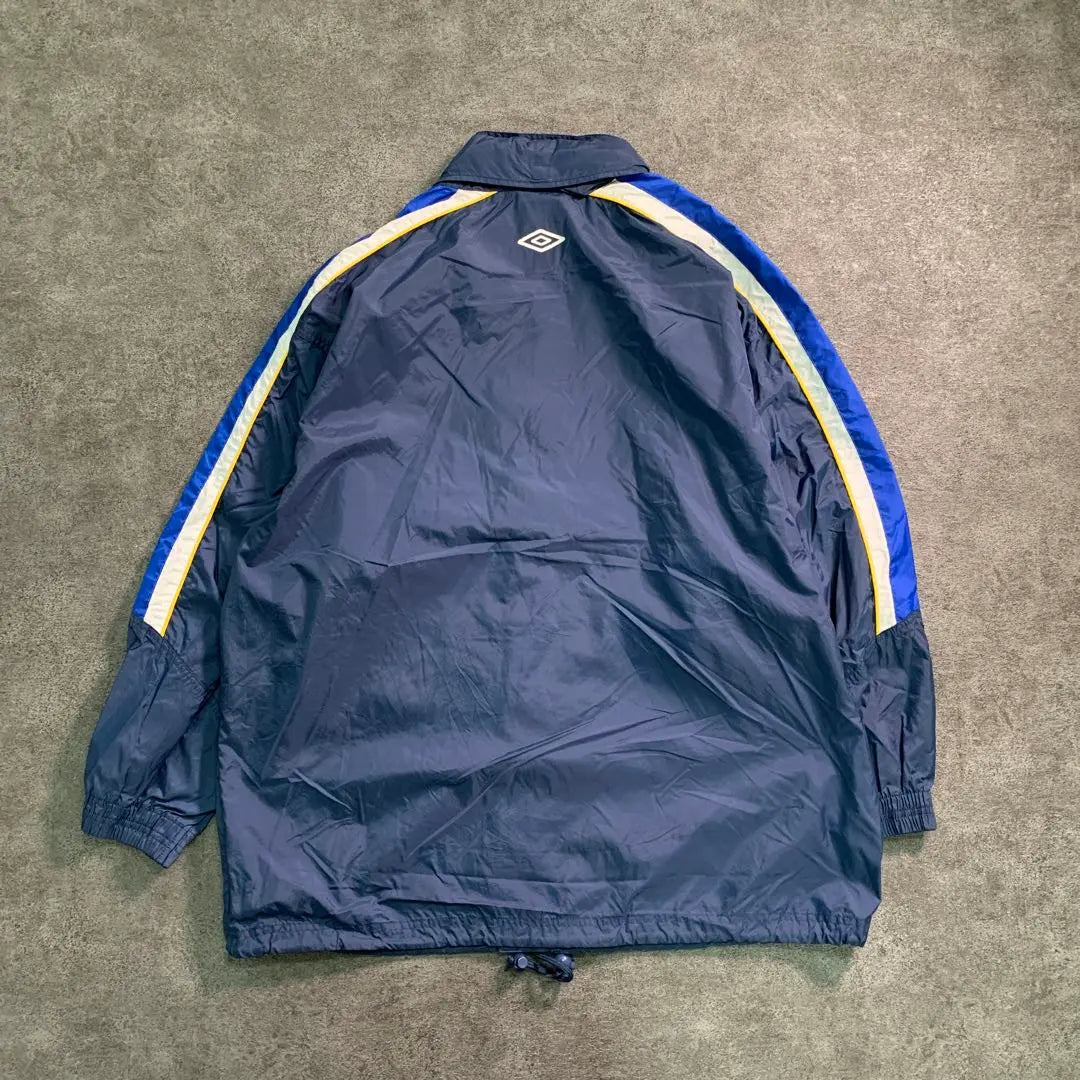 [UMBRO] Zip -up jacket sports old clothes USED6TLA1