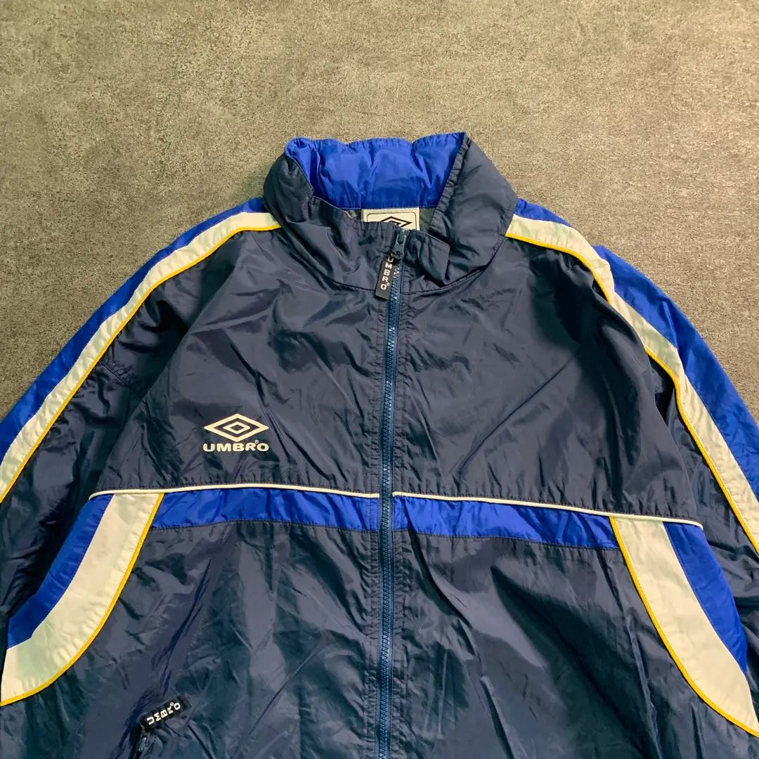 [UMBRO] Zip -up jacket sports old clothes USED6TLA1