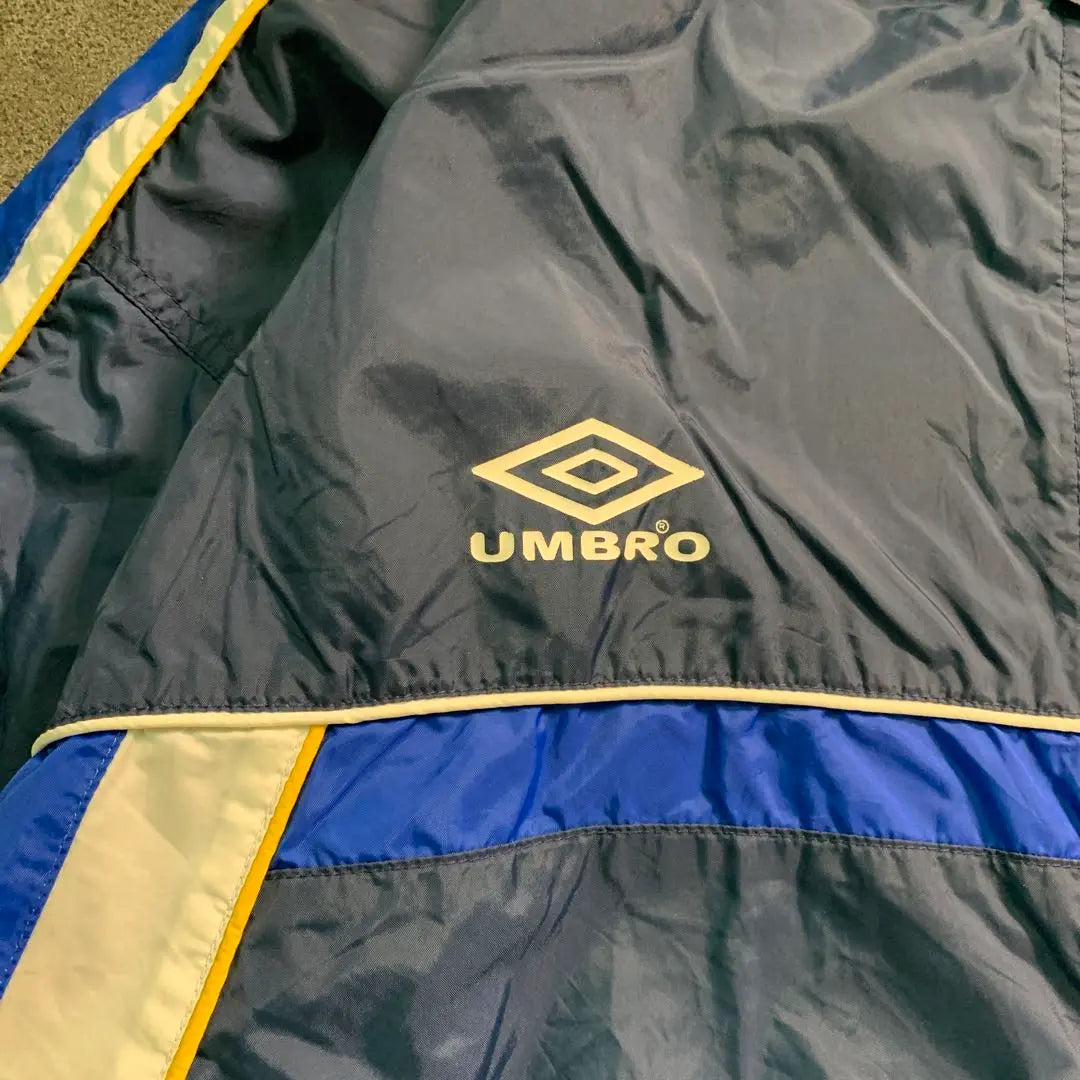 [UMBRO] Zip -up jacket sports old clothes USED6TLA1