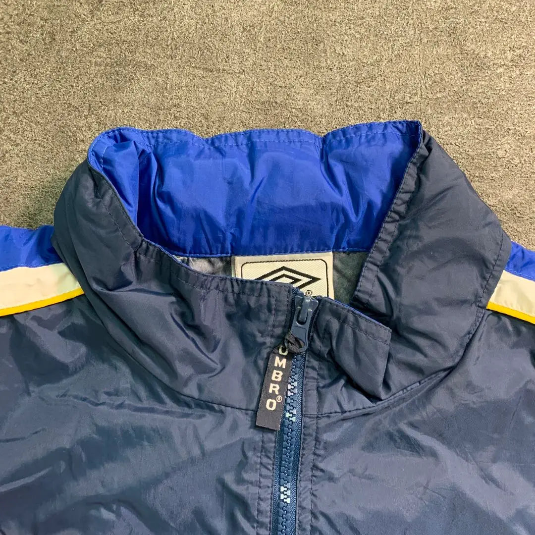 [UMBRO] Zip -up jacket sports old clothes USED6TLA1