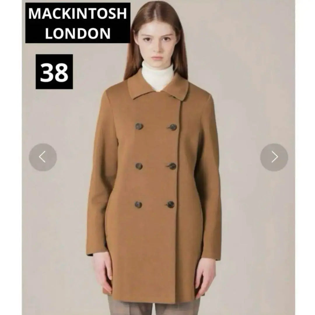 Macintosh London Keithley Double Face Knit Coat Wool