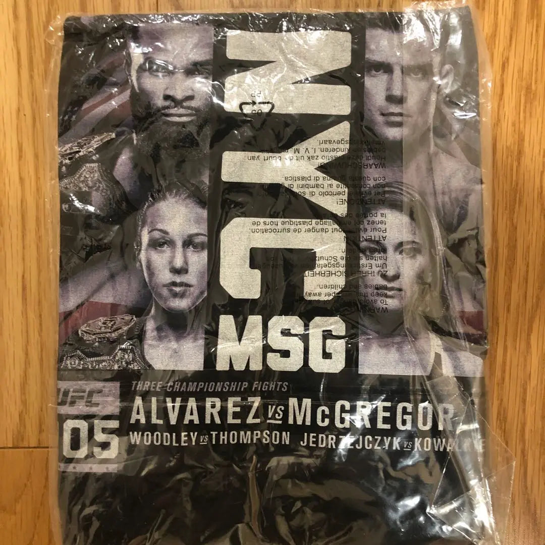 ☆【New and unused】【Super rare】Conor McGregor UFC205 commemorative T-shirt