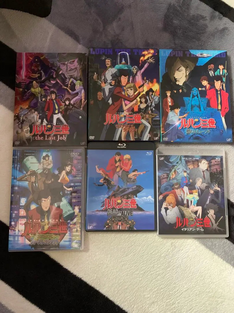 On sale!! ️25 Lupin DVDs (1 box) 3 Blu-ray CDs | セール中‼️ルパンDVD２５点(BOX１点)Blu-ray３点CD１点