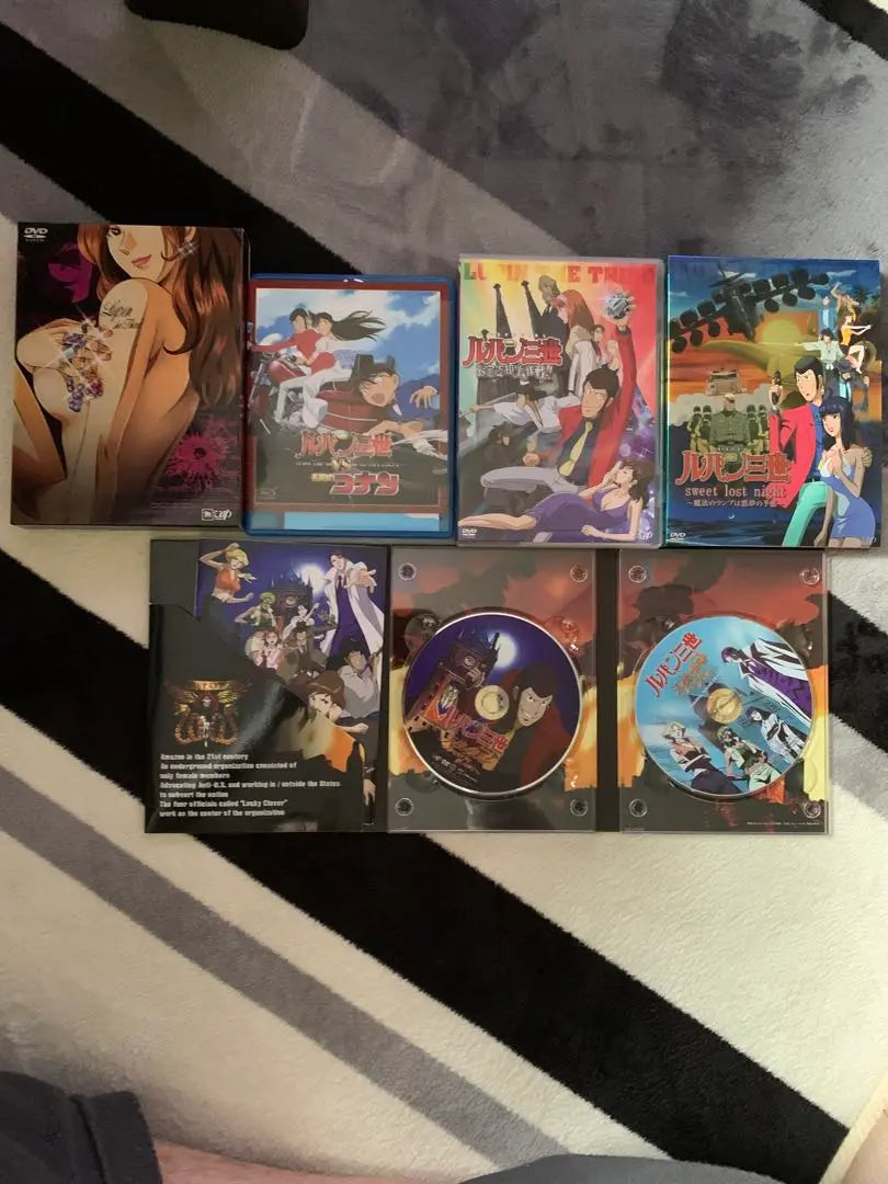 On sale!! ️25 Lupin DVDs (1 box) 3 Blu-ray CDs | セール中‼️ルパンDVD２５点(BOX１点)Blu-ray３点CD１点