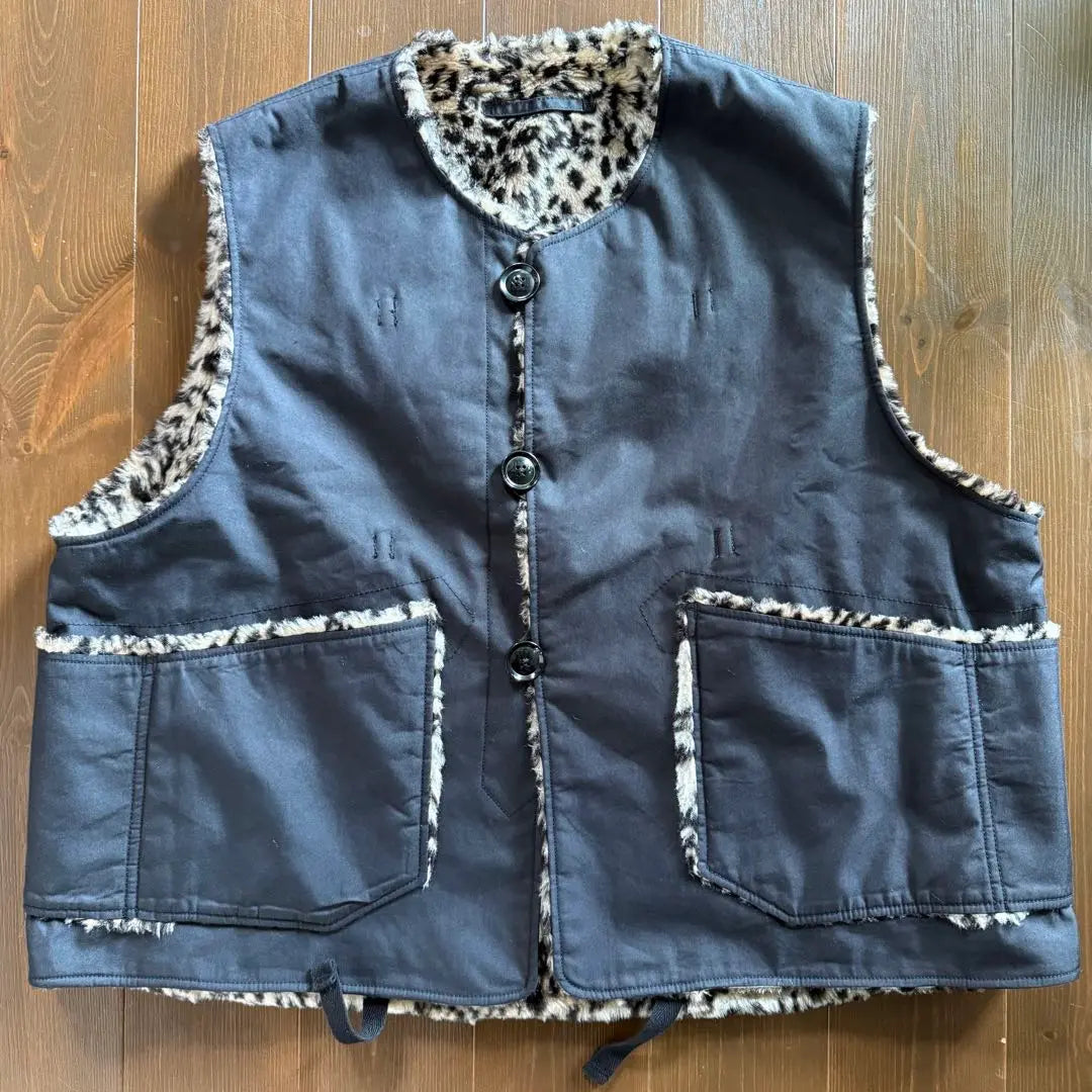 ENGINEERED GARMENTS REVERSIBLE OVER VEST