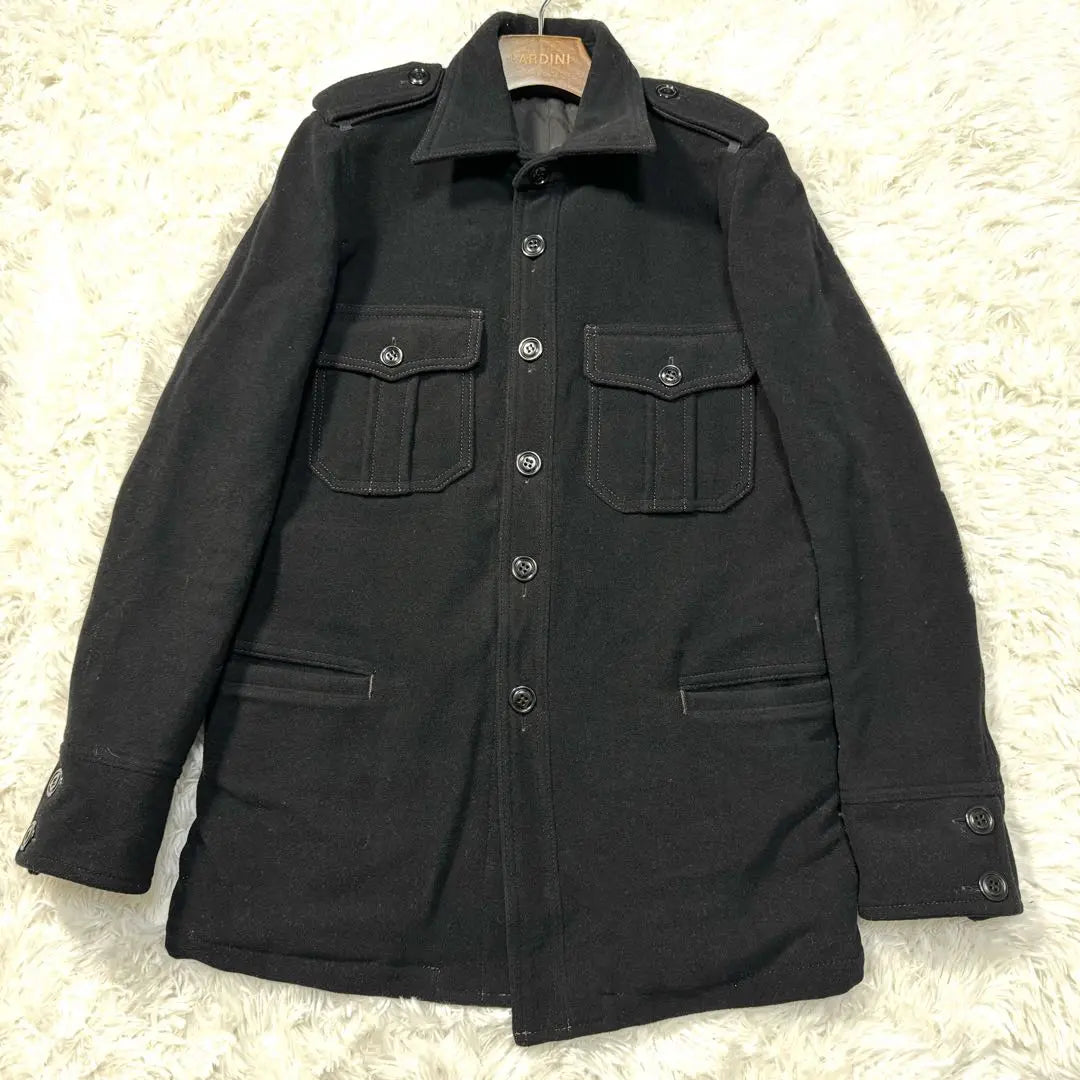 Beautiful condition BLUEBLUE Blue Coat Military Coat Men's M