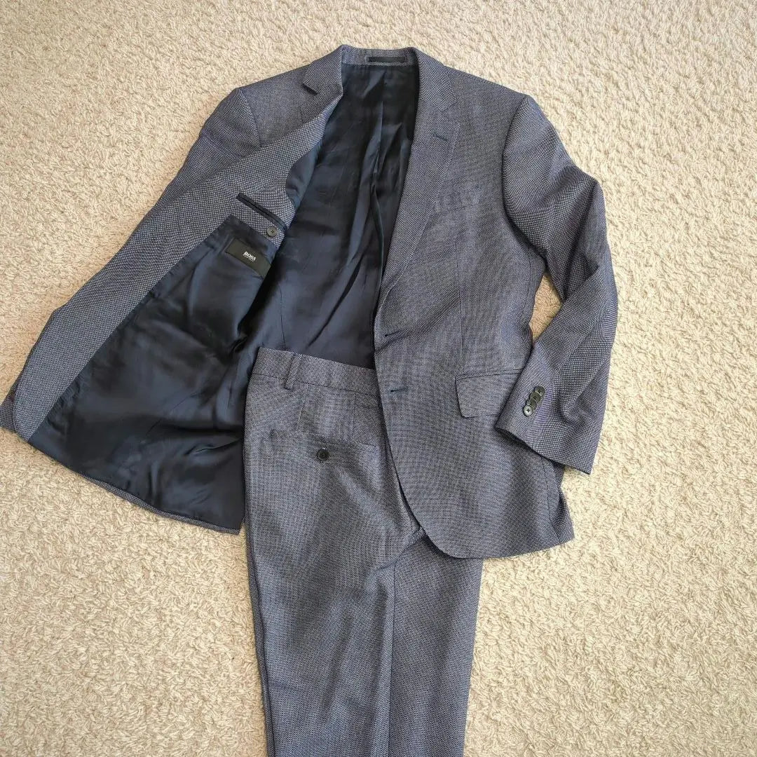 [Good condition] HUGOBOSS Suit Setup 2B Slim Fit 44A