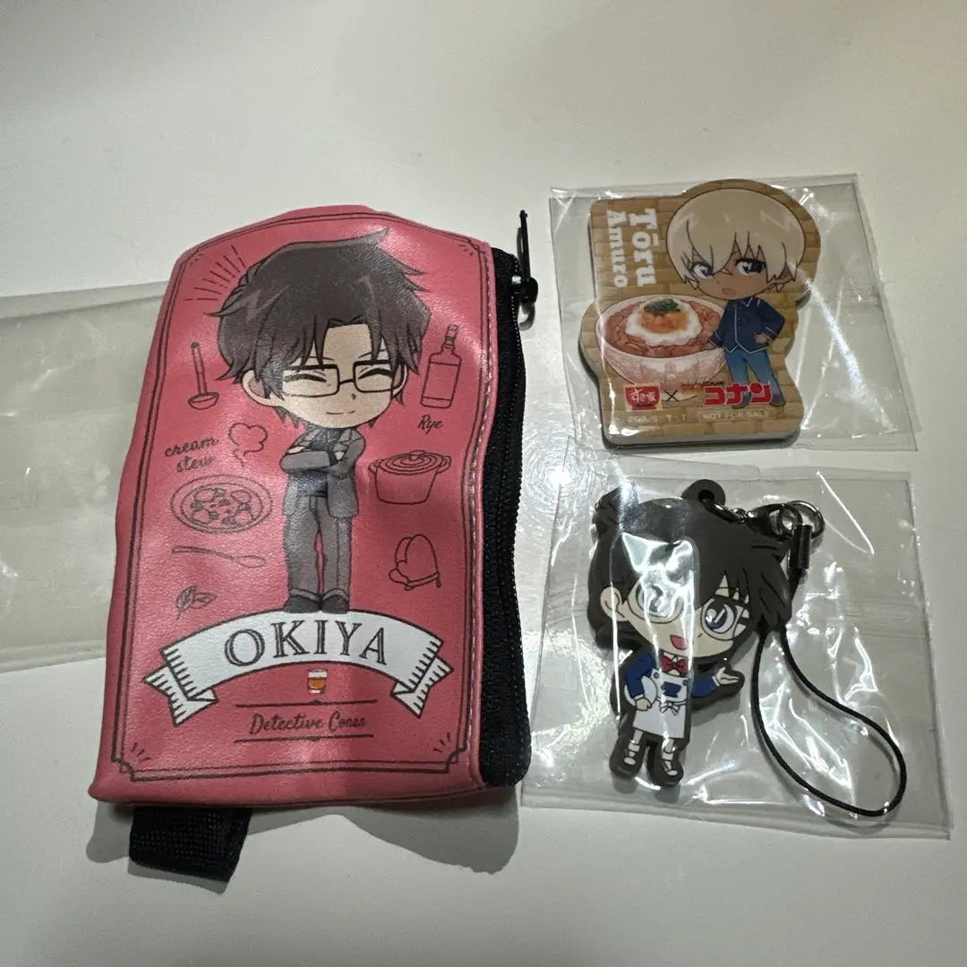 Detective Conan - bulk sale Edogawa Conan, Amuro Toru, Okiya Subaru