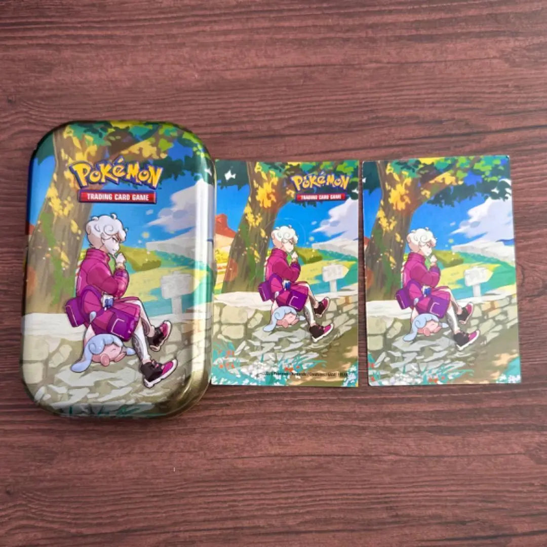 [Oficial de edición limitada en el extranjero] Estuche de Pokémon con lata Beat Mini, Art y Seal Dame