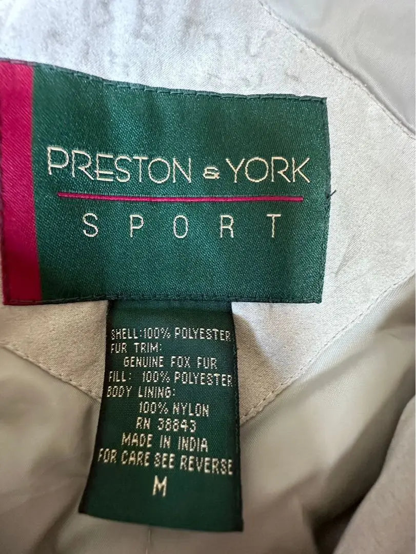 Chaqueta larga Preston&amp;York estilo casual americano