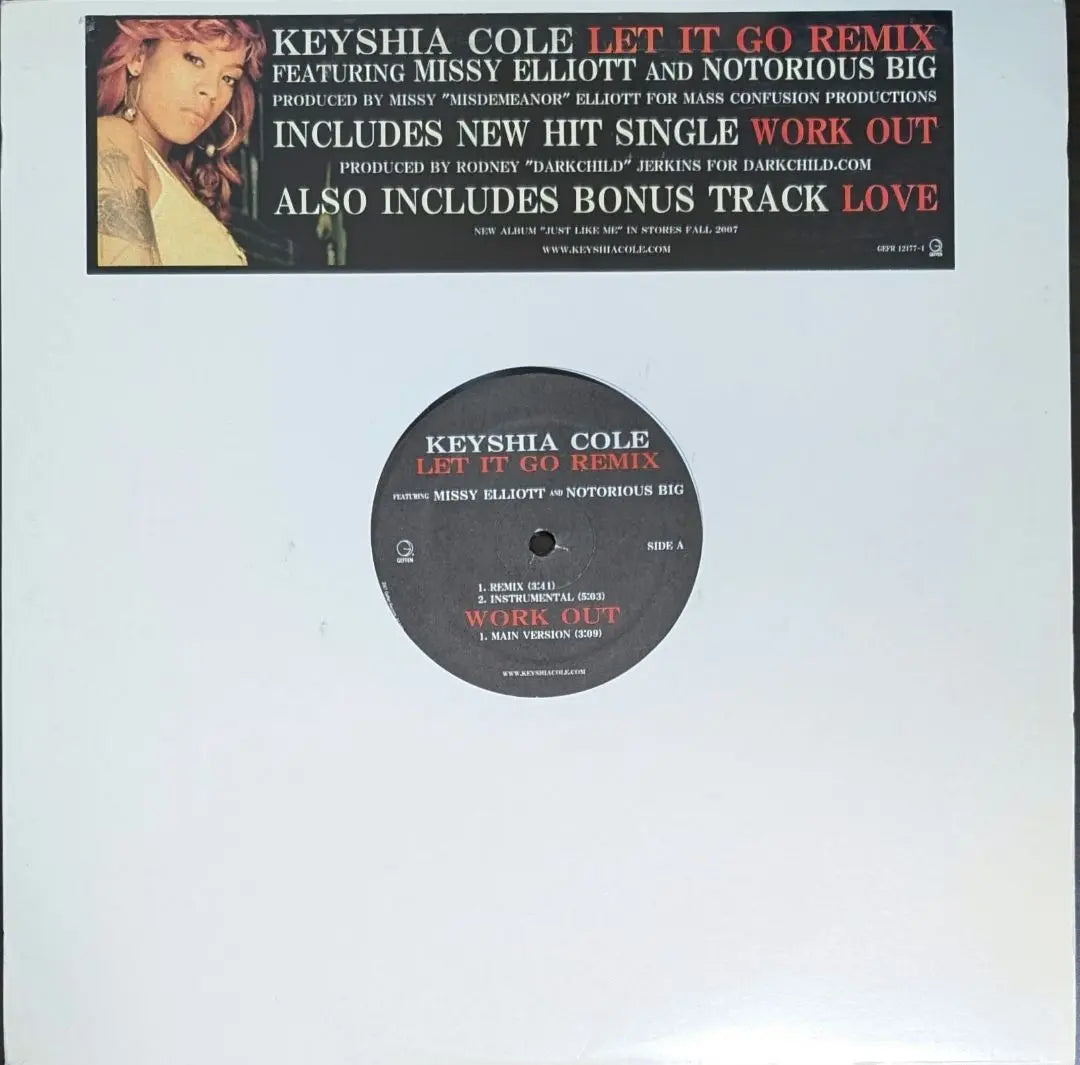 Keyshia Cole Let It Go Love 12 inch record